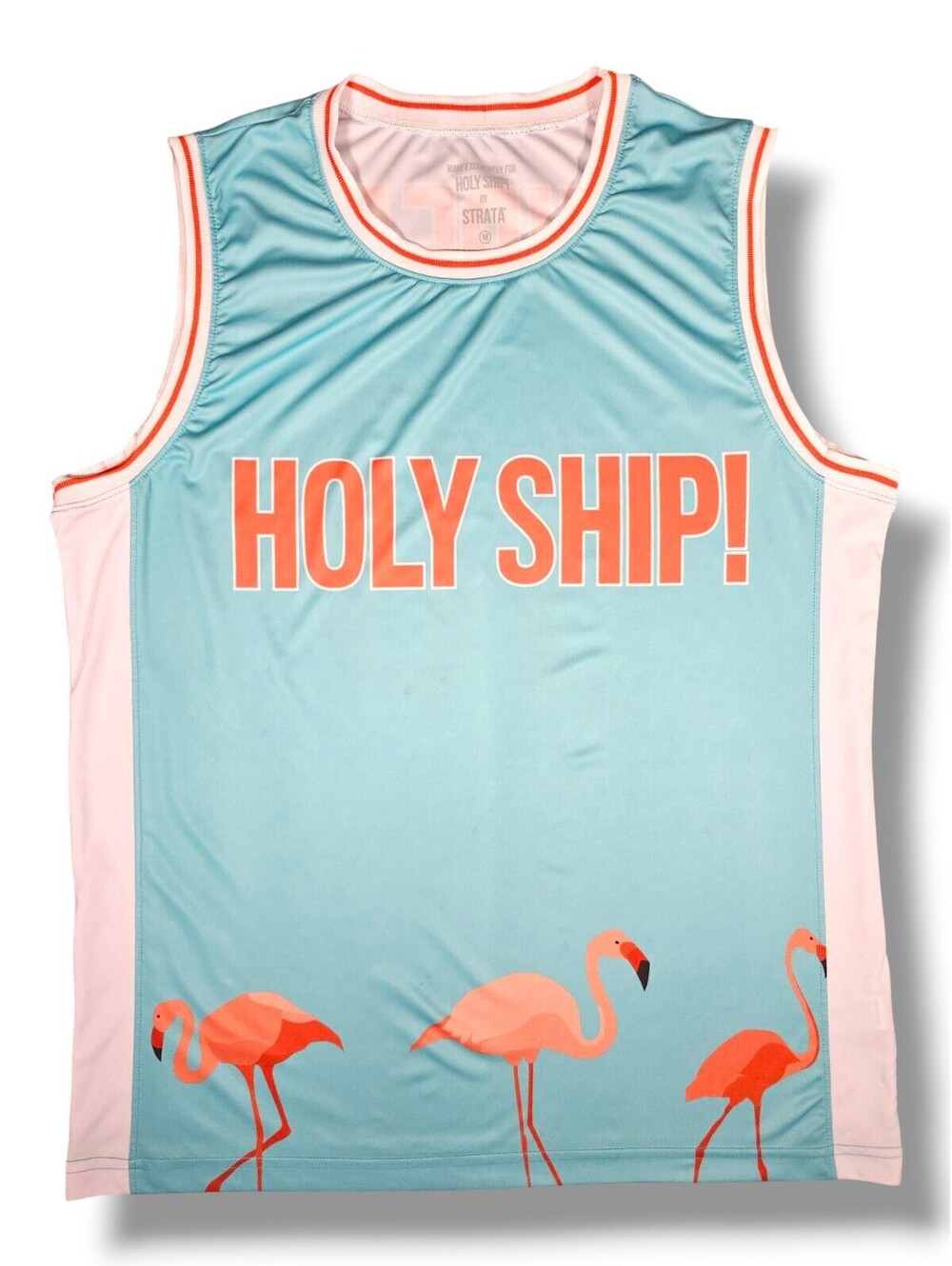 Strata Holy Ship Flamingo Graphic Sleeveless Tank Top  Insomniac Festival Medium
